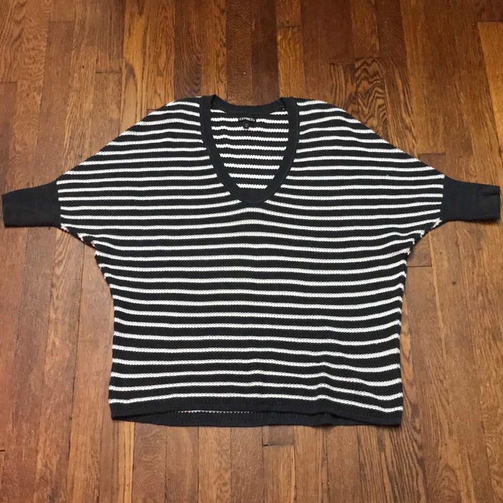 Striped Leggings Sweater